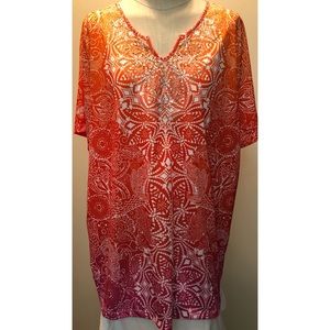 Catherines Multi-Colored Shirt